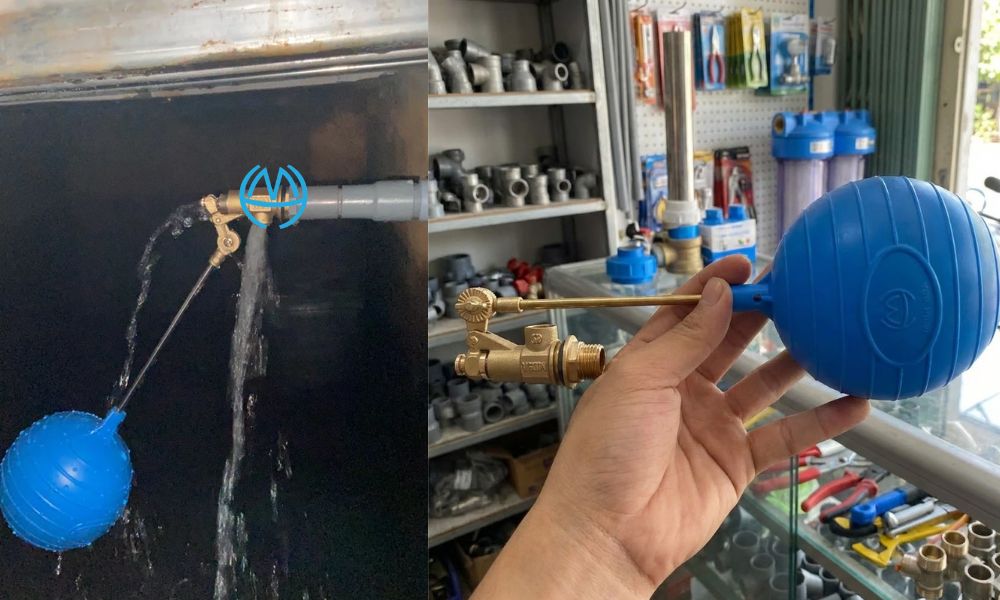 vì sao xử lý phao cơ không ngắt nước vẫn không triệt để