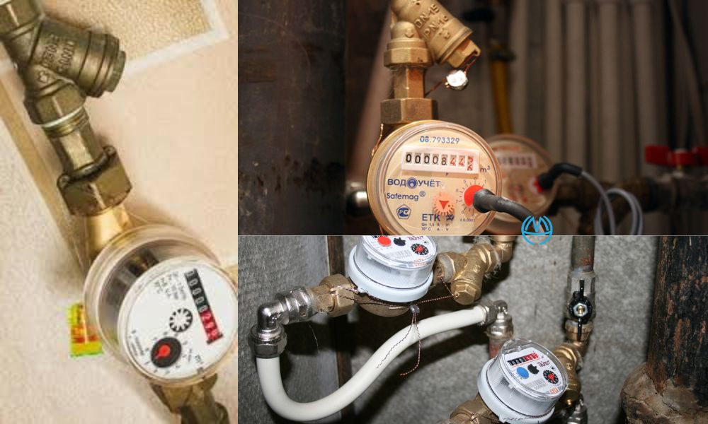 y lọc đồng lắp trước đồng hồ nước