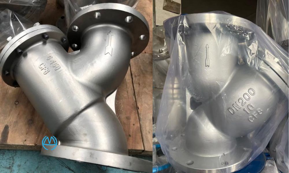 y lọc rác nước nhiều cặn