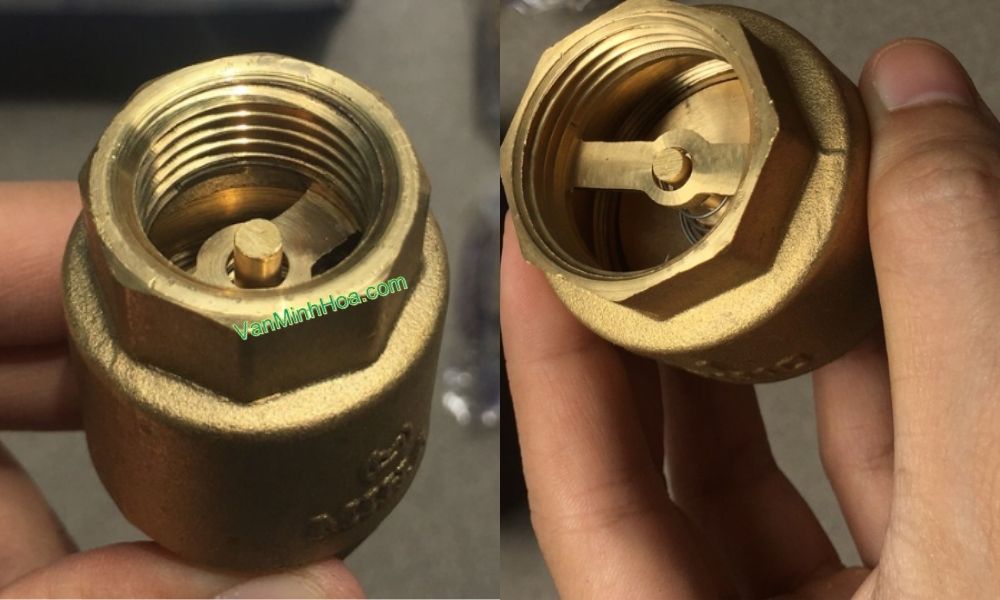 cấu tạo của van 1 chiều lò xo miha dn32