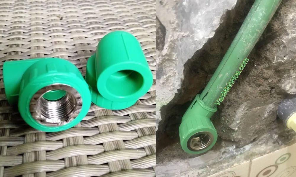 cấu tạo cút nhựa ppr ren trong minh hòa