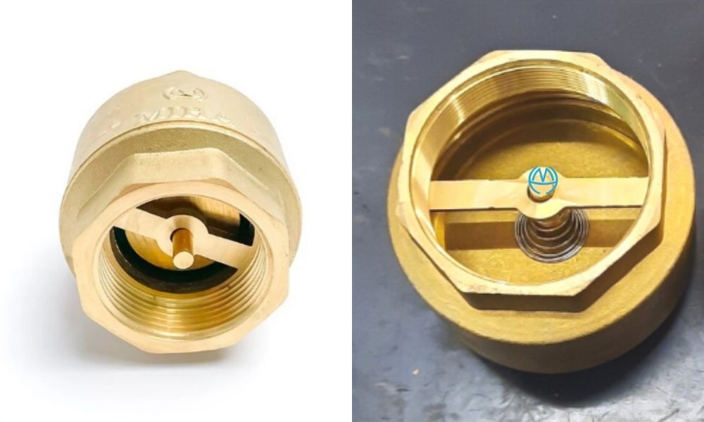 cơ chế hoạt động của van 1 chiều lò xo miha dn15