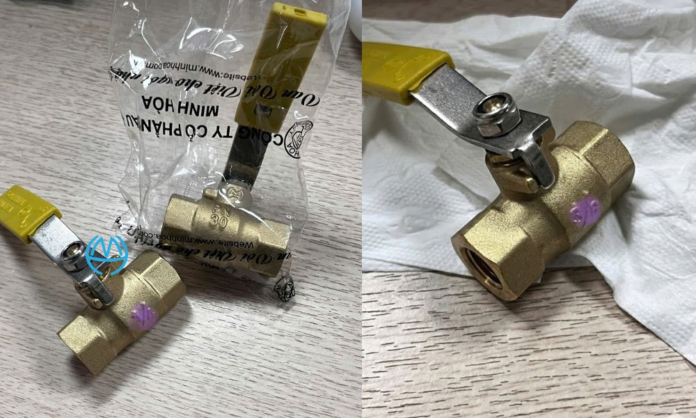 kích cỡ van bi gas miha