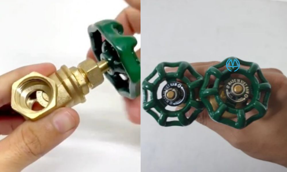 tay vặn của van cửa miha dn15