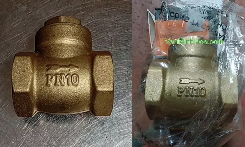 nhận biết van 1 chiều lá mbv dn15