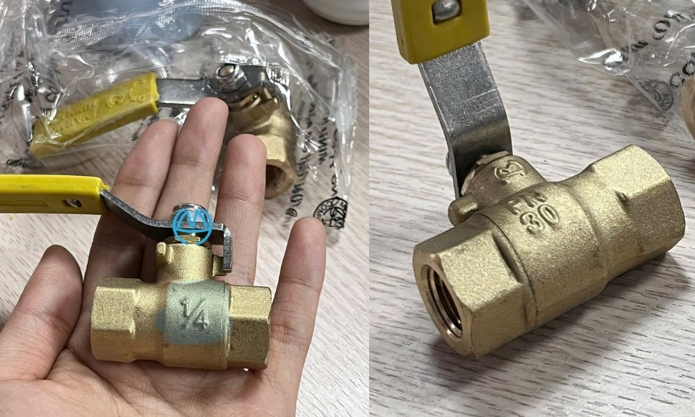 nhận diện van bi miha pn30 dn8