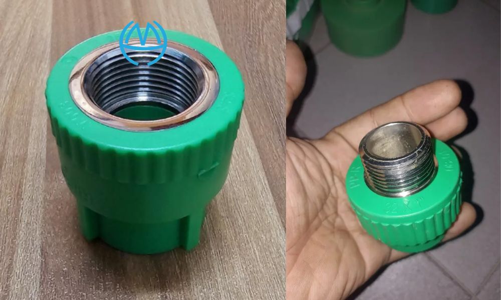 nối thẳng nhựa ppr minh hòa nối ren