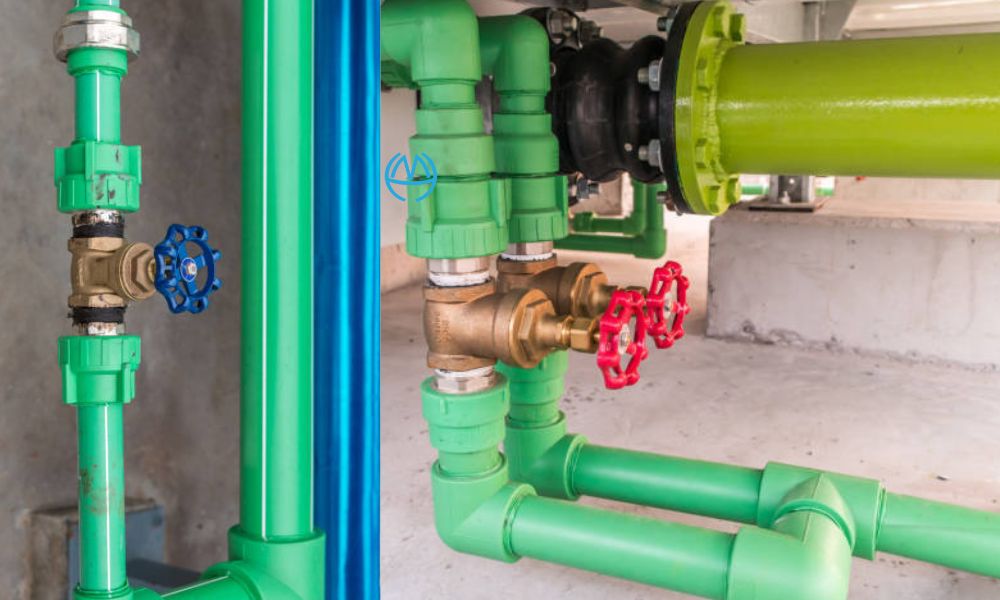 nối thẳng nhựa ppr minh hòa với các loại van đồng