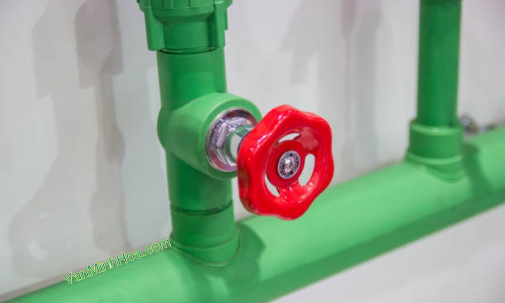 nối thẳng nhựa ppr minh hòa với van ppr