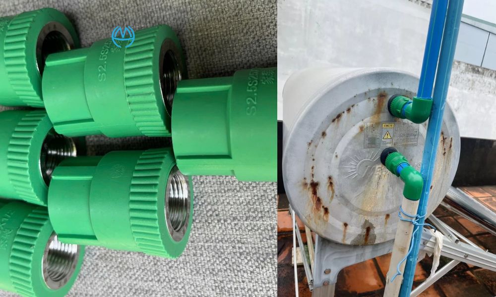 nối van phao với nối thẳng ren trong minh hòa