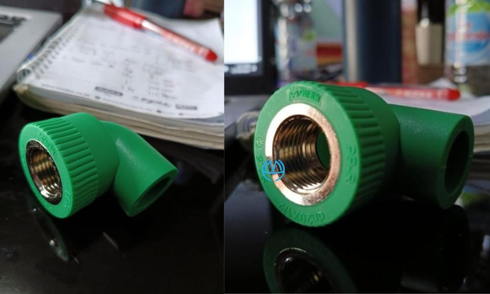 nối van với cút nhựa ppr ren trong minh hòa 1/2