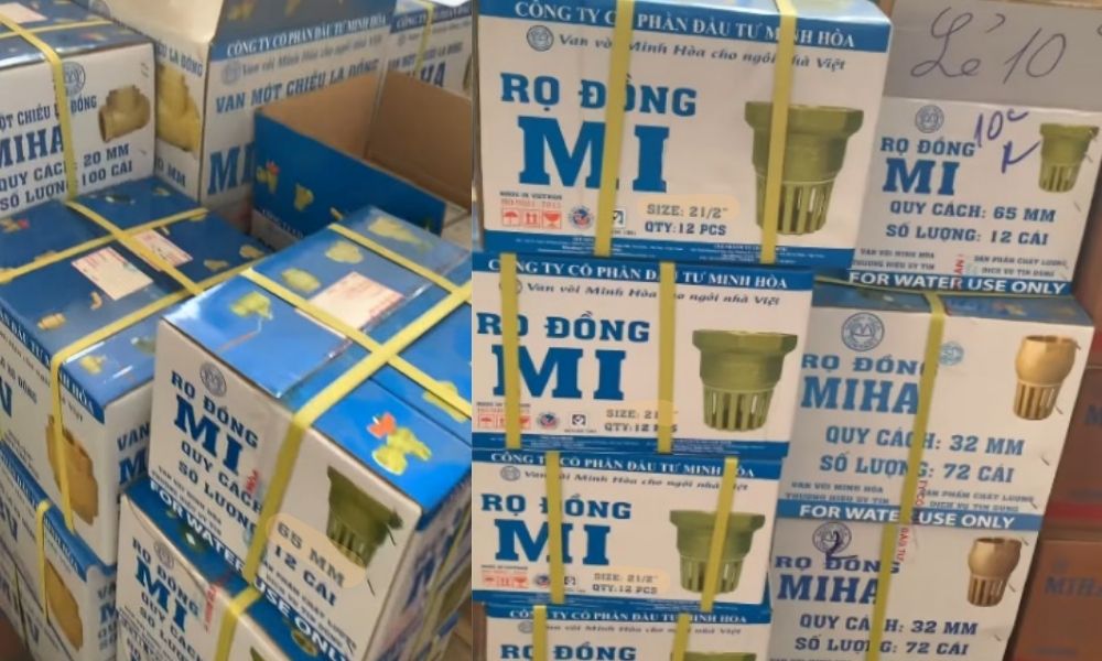 quy cách đóng gói rọ mi dn65