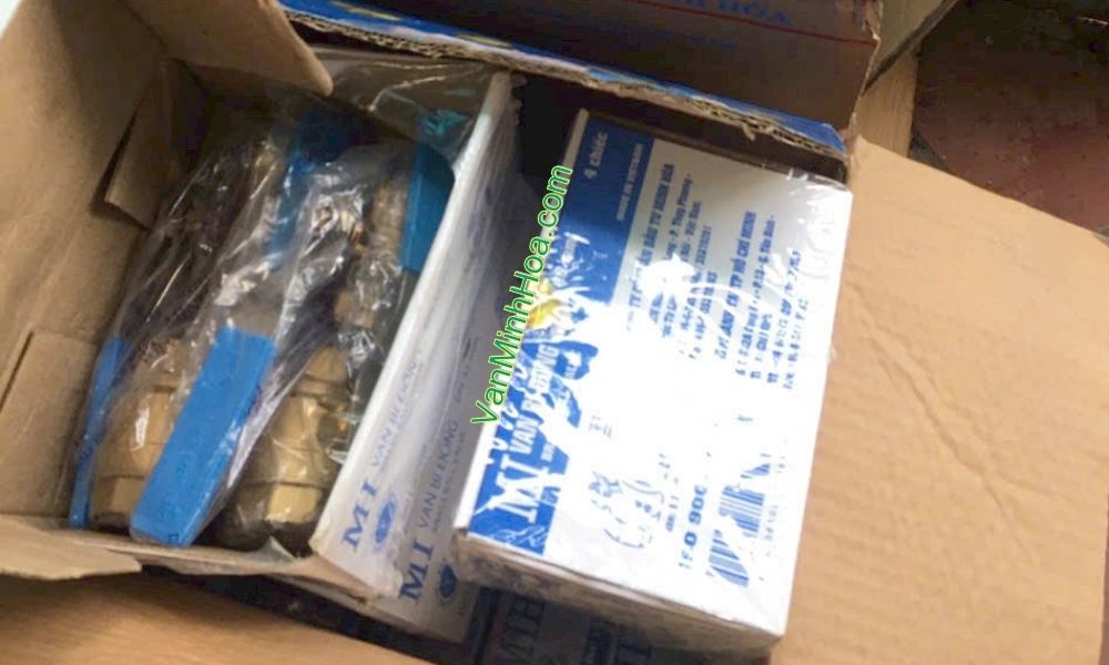 quy cách đóng thùng của van bi mi dn50