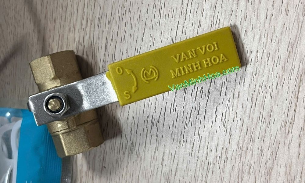 tay gạt của van bi miha pn30 dn8