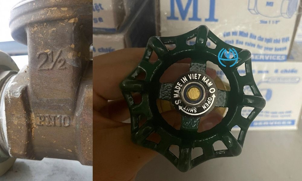 tay van của van cửa mi dn65