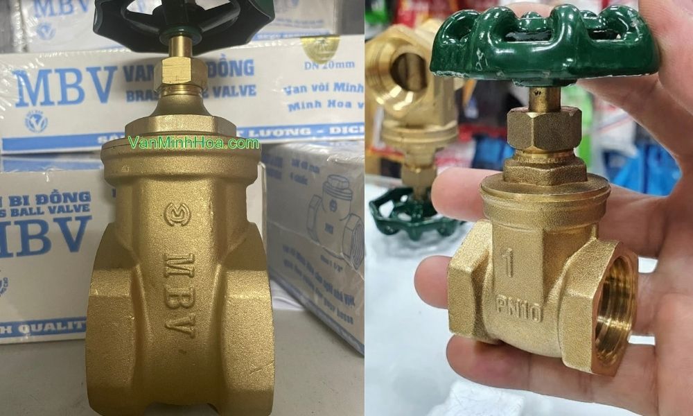 thông số kỹ thuật van cửa mbv dn25