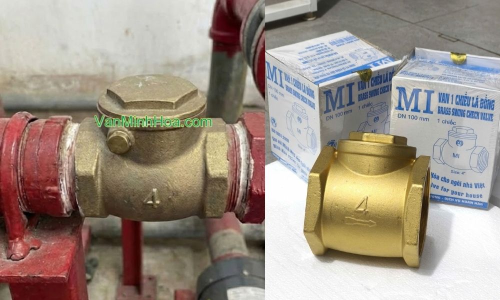 ứng dụng của van 1 chiều lá mi dn100