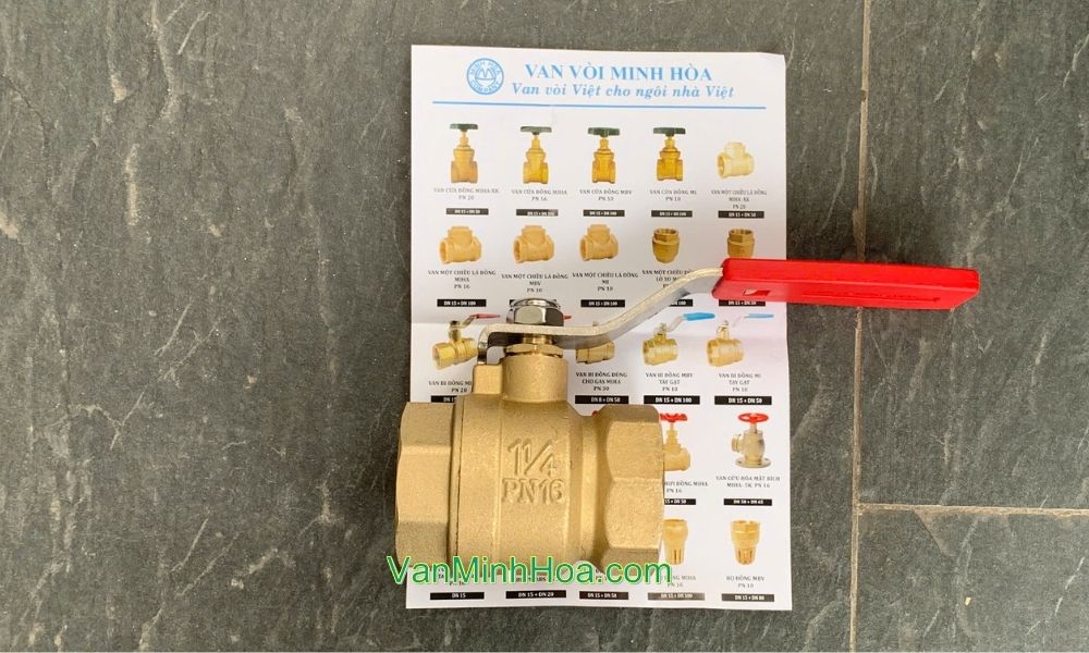 ưu điểm của van bi miha tay inox dn32