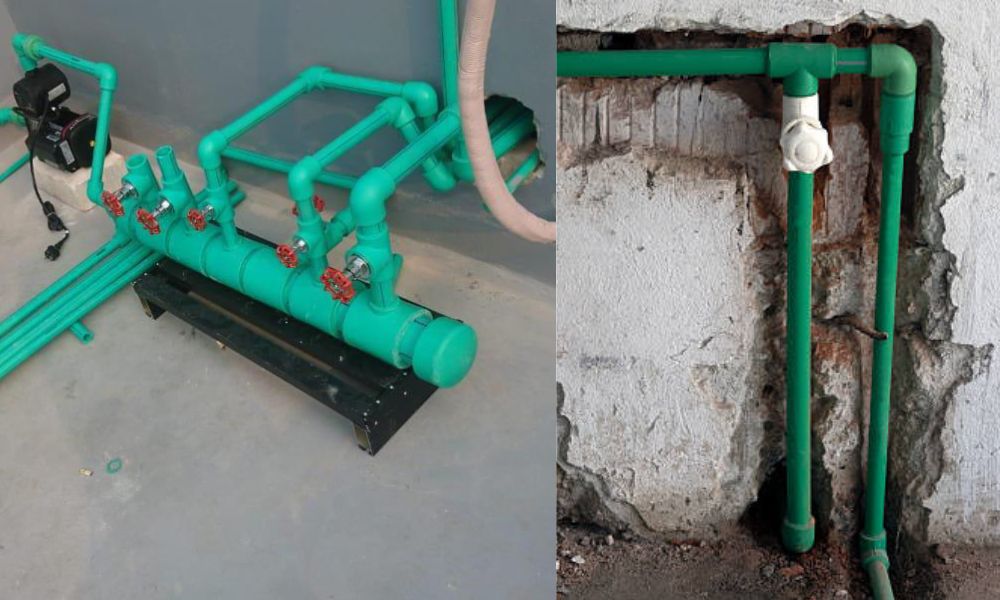 van bi kết nối với cút nhựa ppr minh hòa