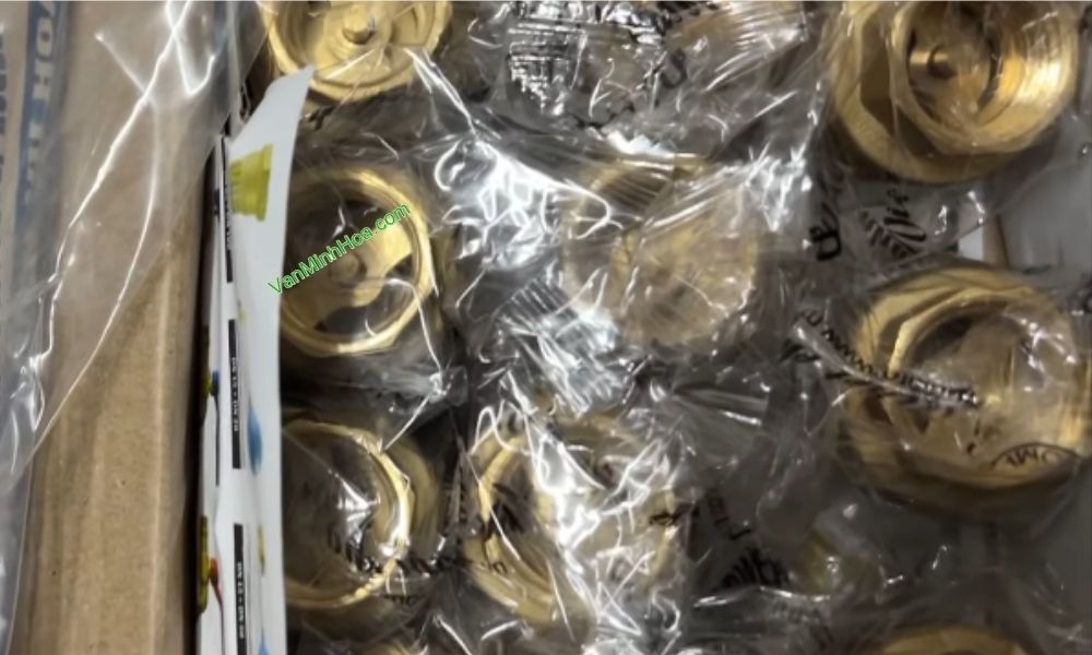 bao bì đóng gói của van 1 chiều lò xo mbv dn20