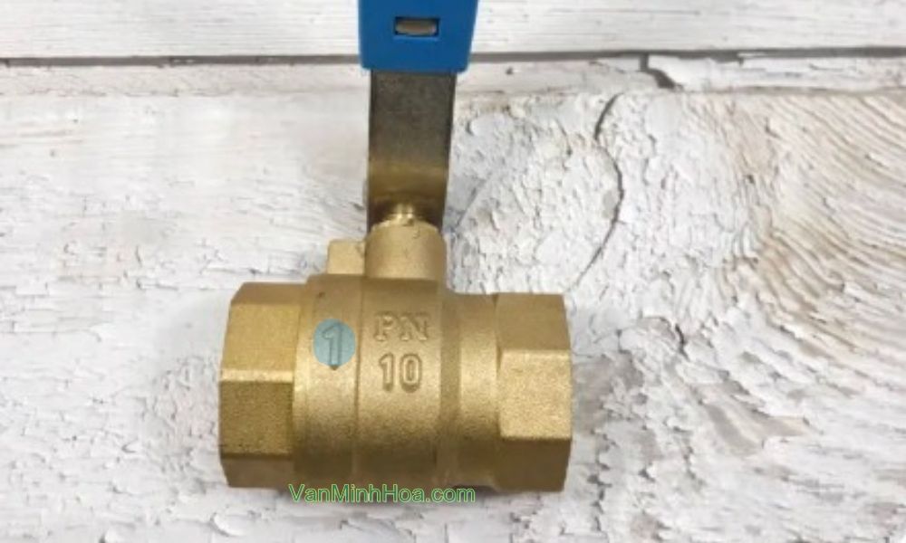 cận cảnh thân van bi mbv tay gạt dn25