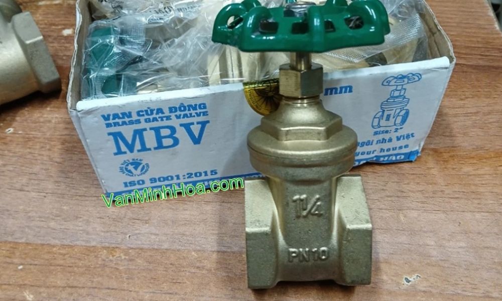 cận cảnh thực tế van cửa mbv dn32