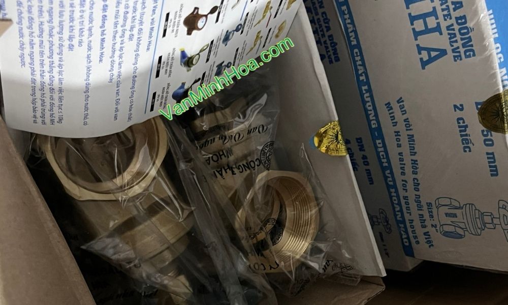 đóng gói của van cửa miha xk dn50