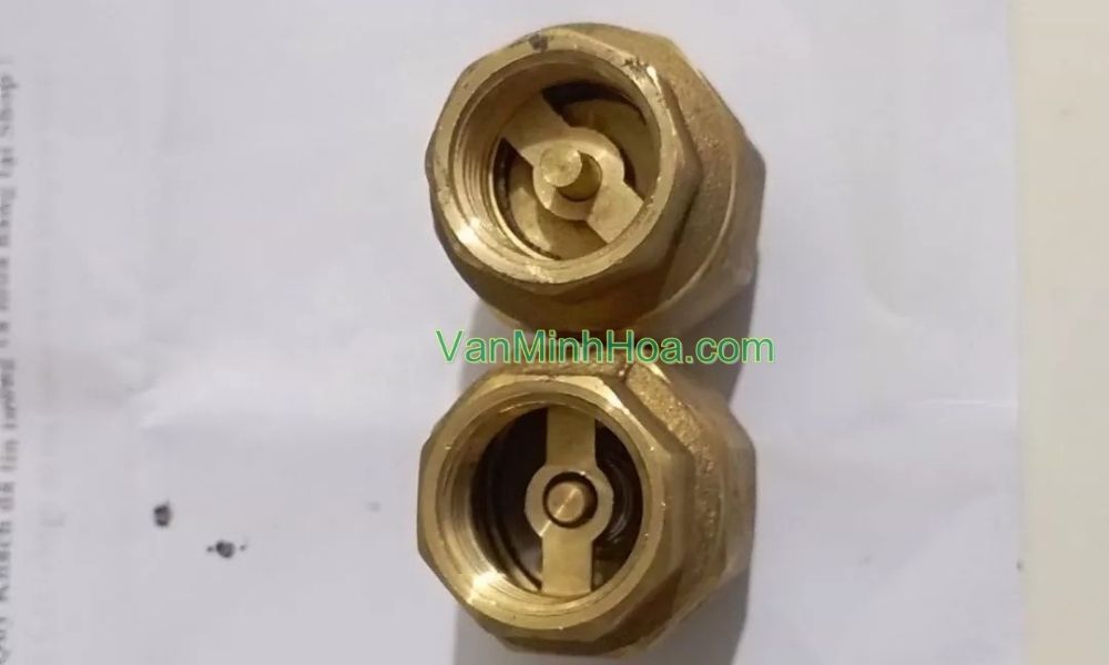 kết nối của van 1 chiều lò xo mbv dn20