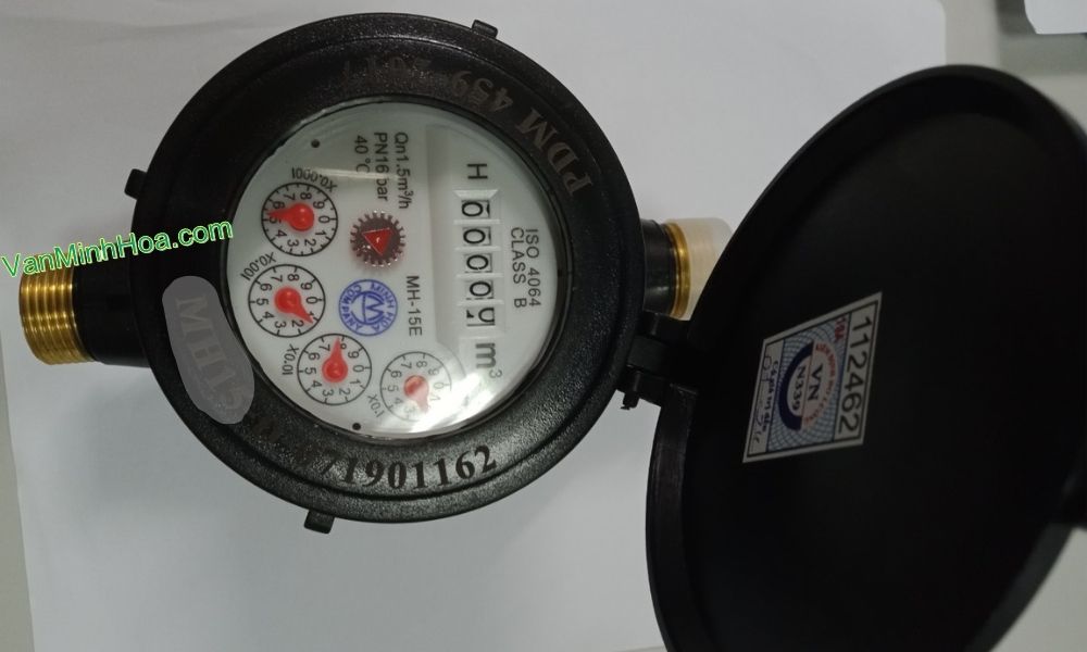mặt của đồng hồ nước mh dn15