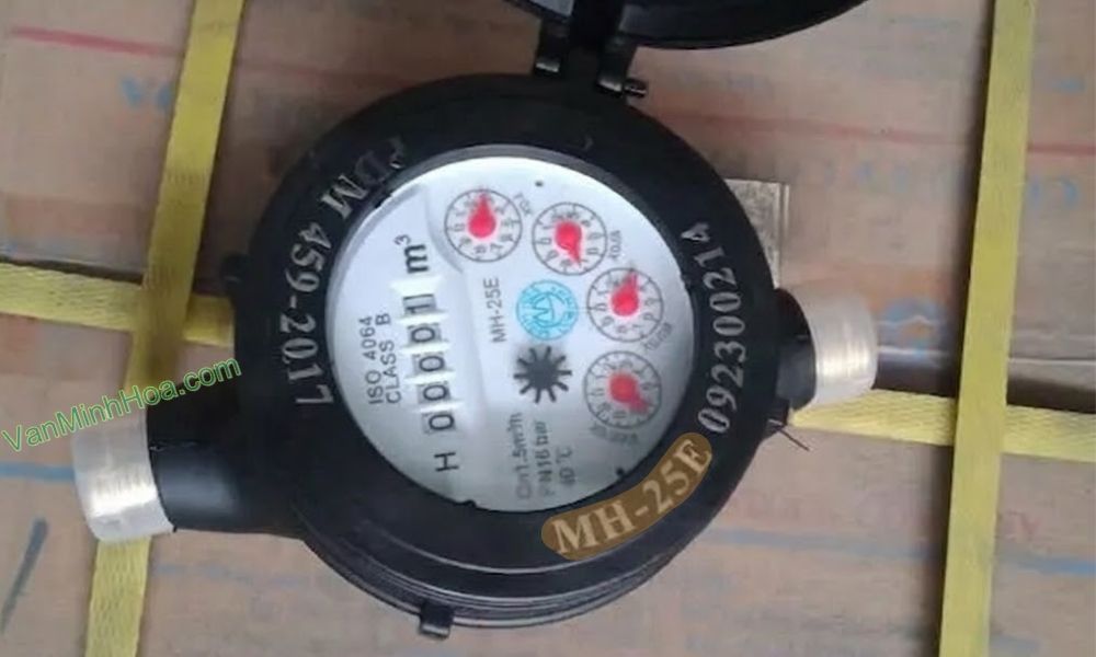 mặt hiển thị của đồng hồ nước mh dn25