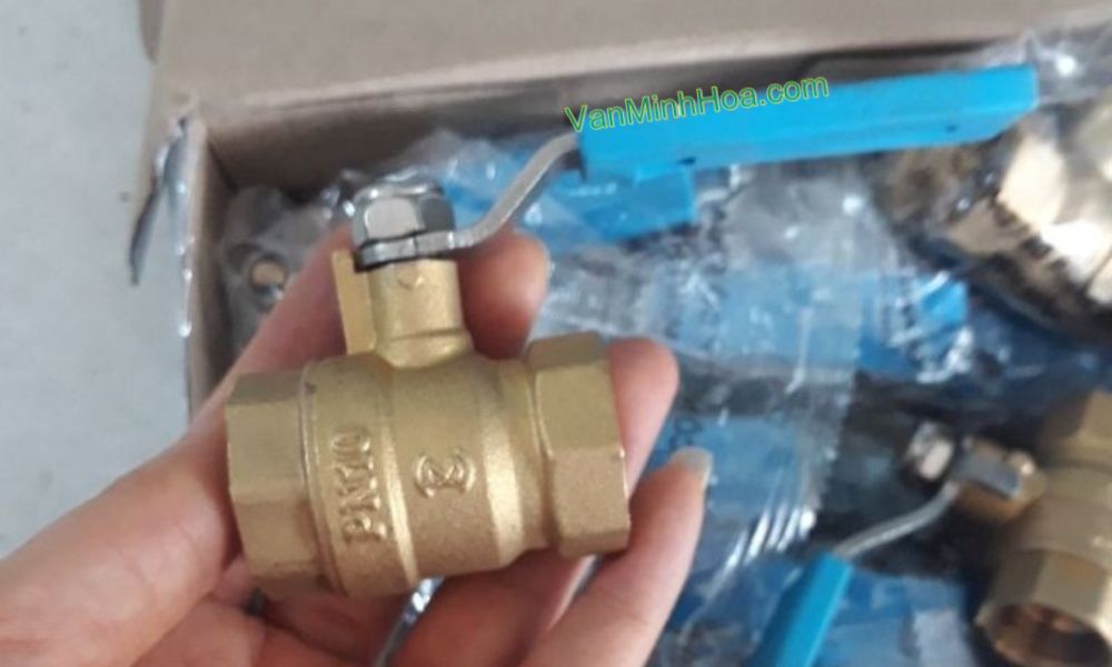 nguồn cung van bi mbv tay gạt dn20