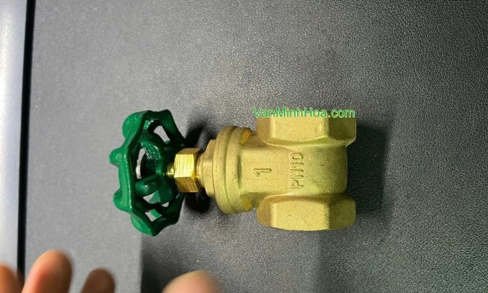 nhận biết van cửa mi dn25 chính hãng