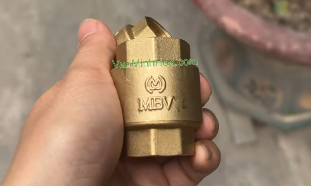 nhận diện chuẩn van 1 chiều lò xo mbv dn20