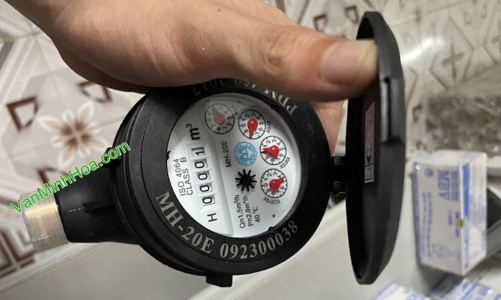 nhận diện đồng hồ nước mh dn20