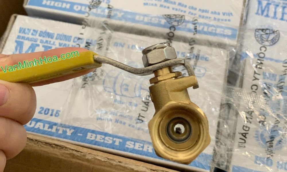 tay gạt của van bi mhv dn8