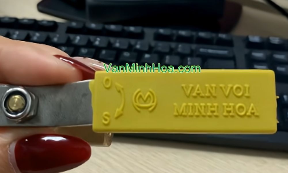 tay gạt của van bi miha pn30 dn15