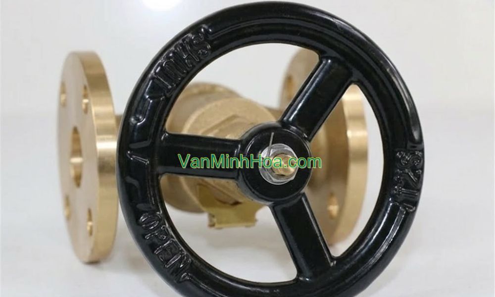 tay vặn của van cầu miha 16k 2 chiều dn15