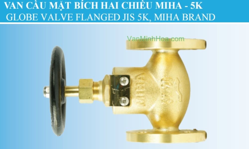 tên gọi của van cầu miha 5k 2 chiều dn50