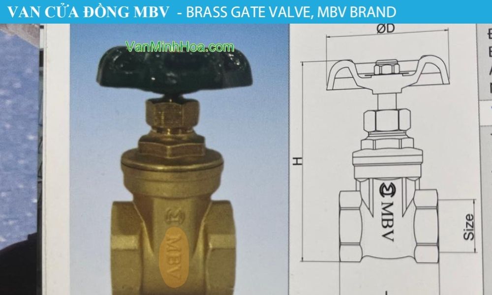 tên gọi của van cửa mbv dn65