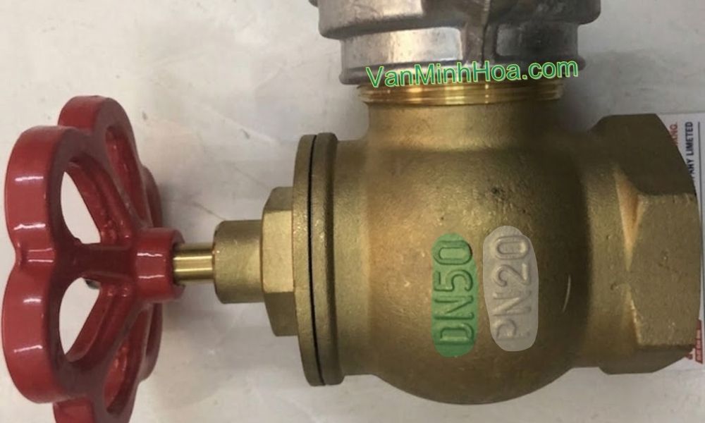 tổng quan thiết kế của van góc cứu hỏa ren dn50
