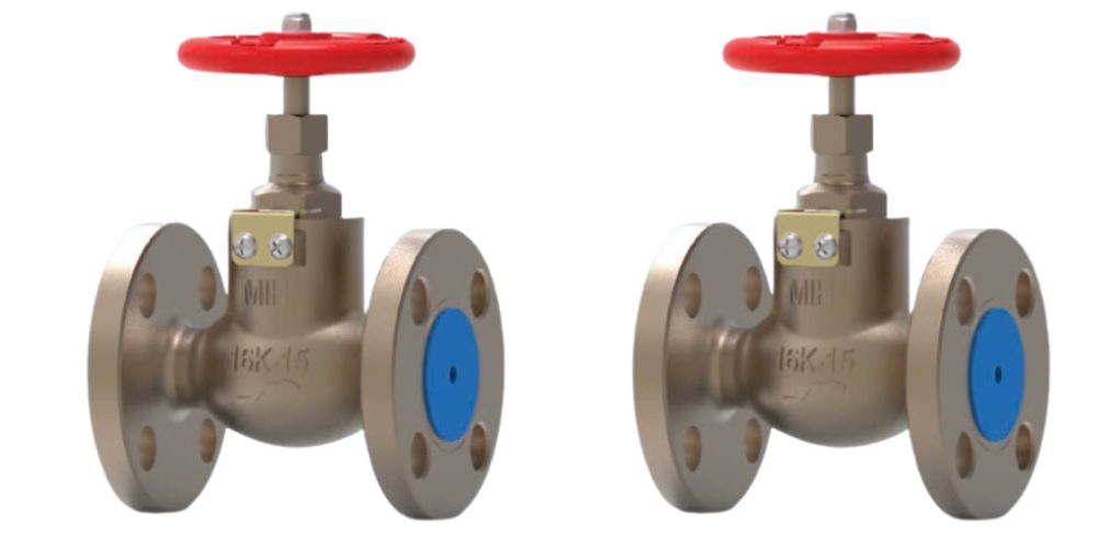 giới thiệu van cầu mặt bích 1 chiều miha 16k