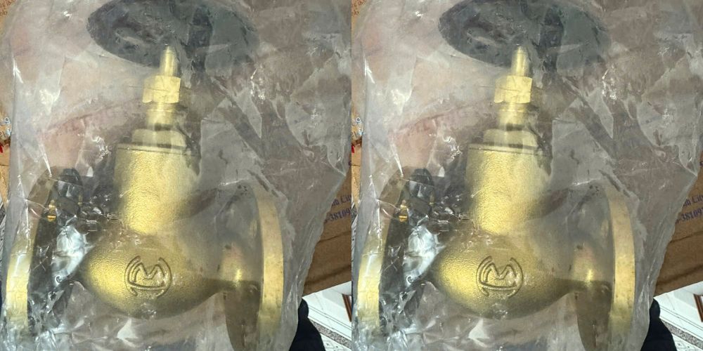 thực tế van cầu mặt bích 1 chiều miha 5k