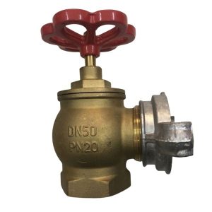 van góc cứu hỏa ren dn50