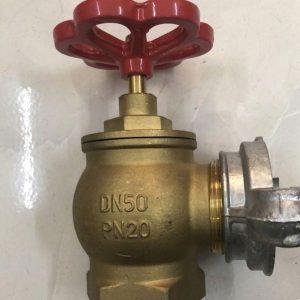 van góc cứu hỏa ren dn50