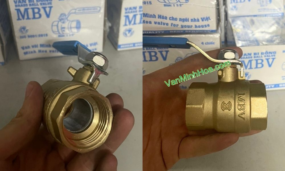 kho van bi mbv tay gạt dn40