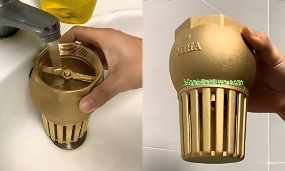 kiểm tra độ kín của rọ miha dn80