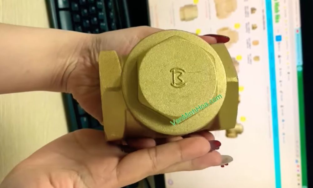 mặt trên của van 1 chiều lá mbv dn80