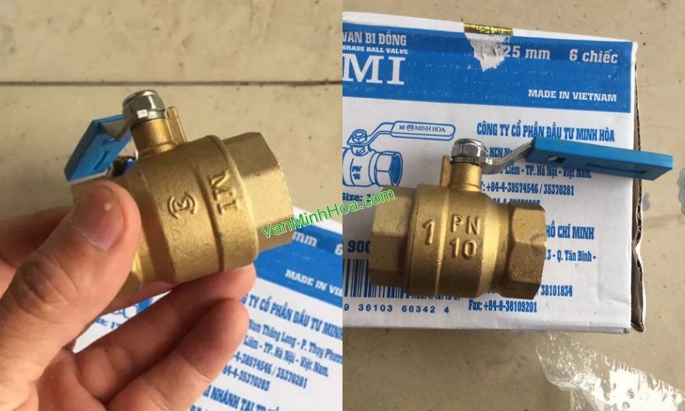 thông tin thân van bi mi dn25