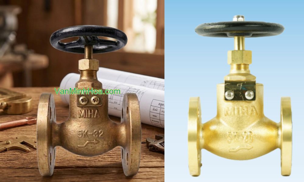 mục đích sử dụng của van cầu 5k 2 chiều dn32