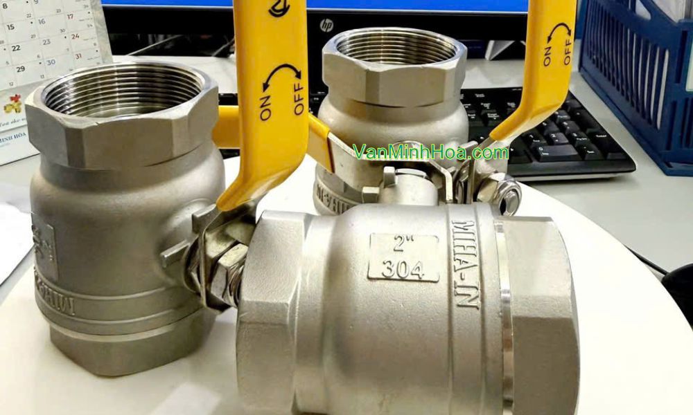 thông số kỹ thuật của van bi inox minh hòa